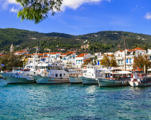 skaithos Port Travel
