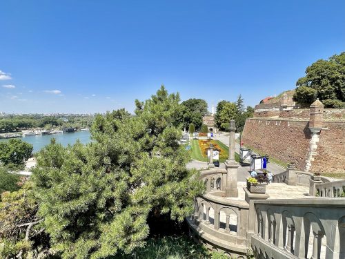 Belgrade Fortress Sava Danube