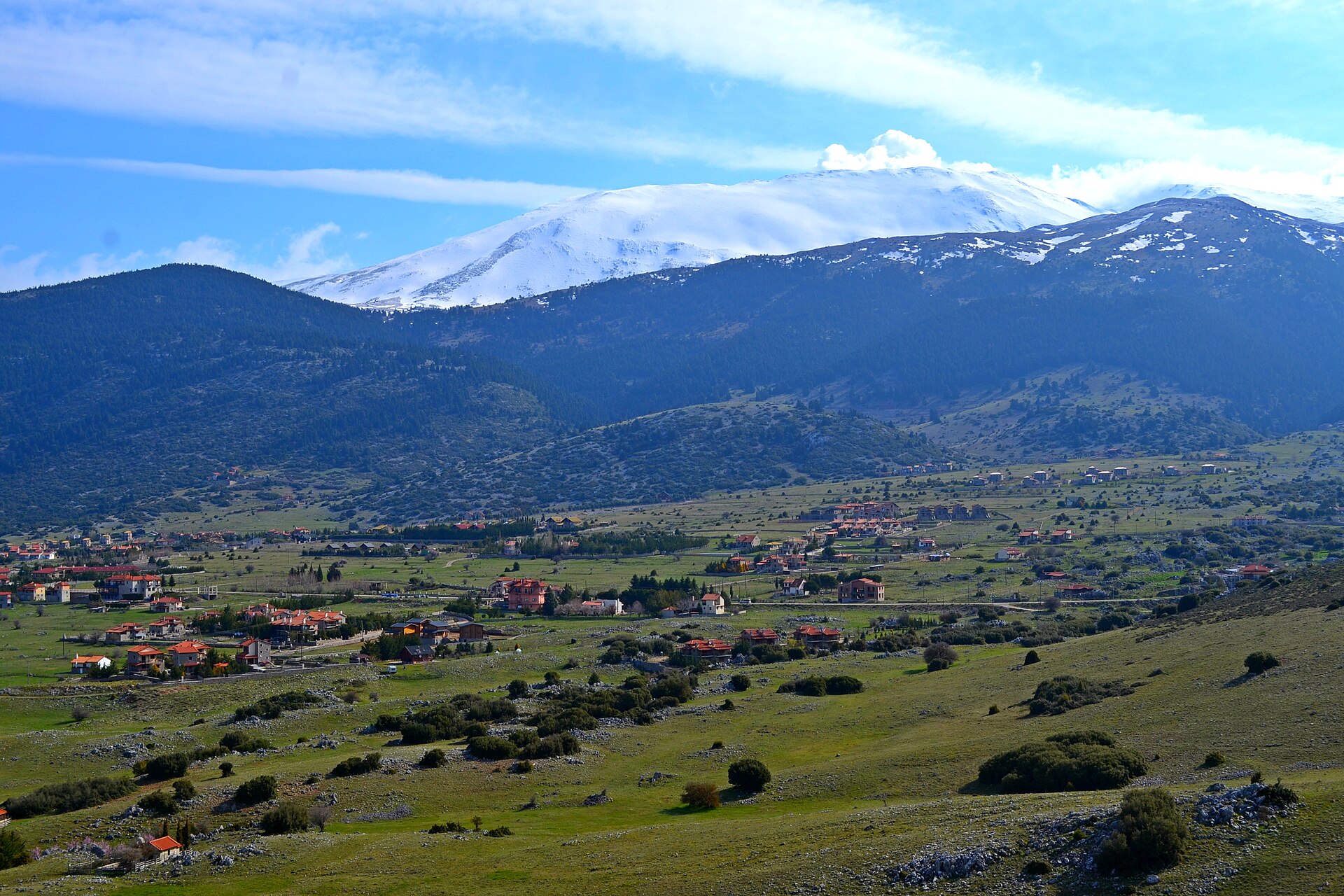 Arachova village Parnassus