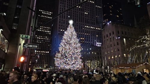 Rockefeller Center Christmas tree, New York