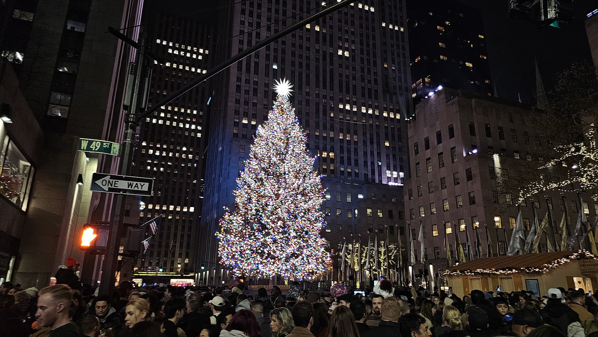 Rockefeller Center Christmas tree, New York